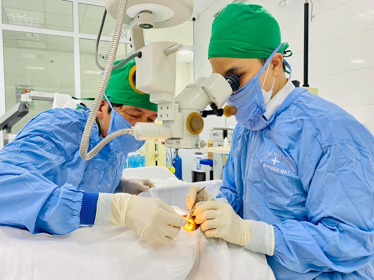 Bệnh viện Mắt Hải Phòng hướng tới môi trường y tế thân thiện, hiện đại và tiện nghi Bệnh viện Mắt Hải Phòng hướng tới môi trường y tế thân thiện, hiện đại và tiện nghi