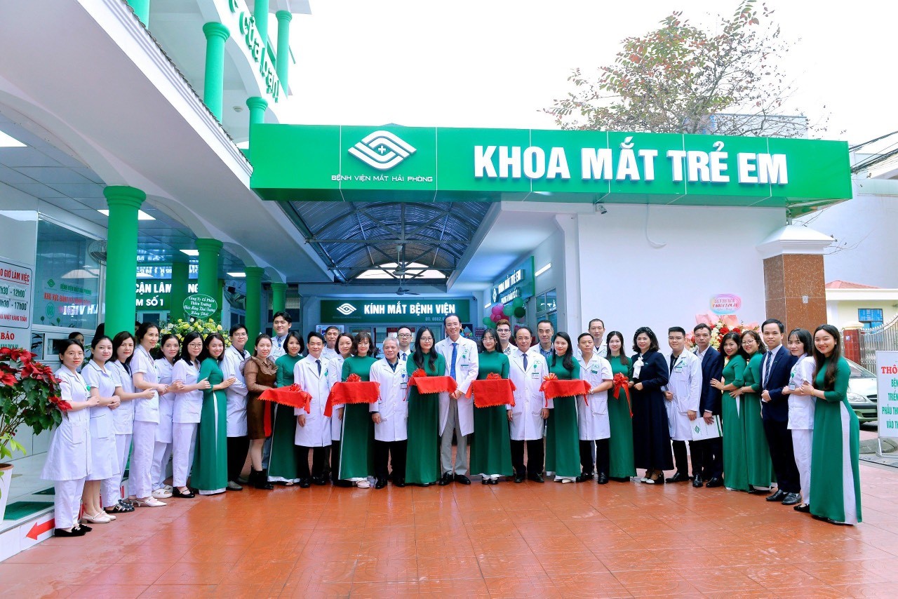 Bệnh viện Mắt Hải Phòng hướng tới môi trường y tế thân thiện, hiện đại và tiện nghi Bệnh viện Mắt Hải Phòng hướng tới môi trường y tế thân thiện, hiện đại và tiện nghi