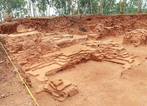 Bình Định: Khai quật đợt 2 phế tích Đại Hữu