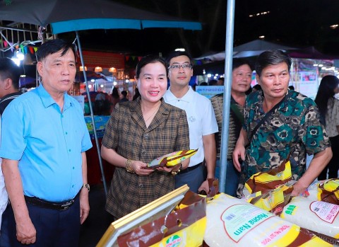 Quận Hồng Bàng Hải Phòng- khai mạc chương trình trưng bày giới thiệu các mặt hàng thủ công mỹ nghệ - sản phẩm OCOP