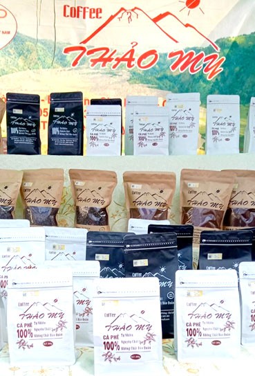 Cà phê phin giấy Thảo My thương hiệu OCOP Cà phê phin giấy Thảo My thương hiệu OCOP