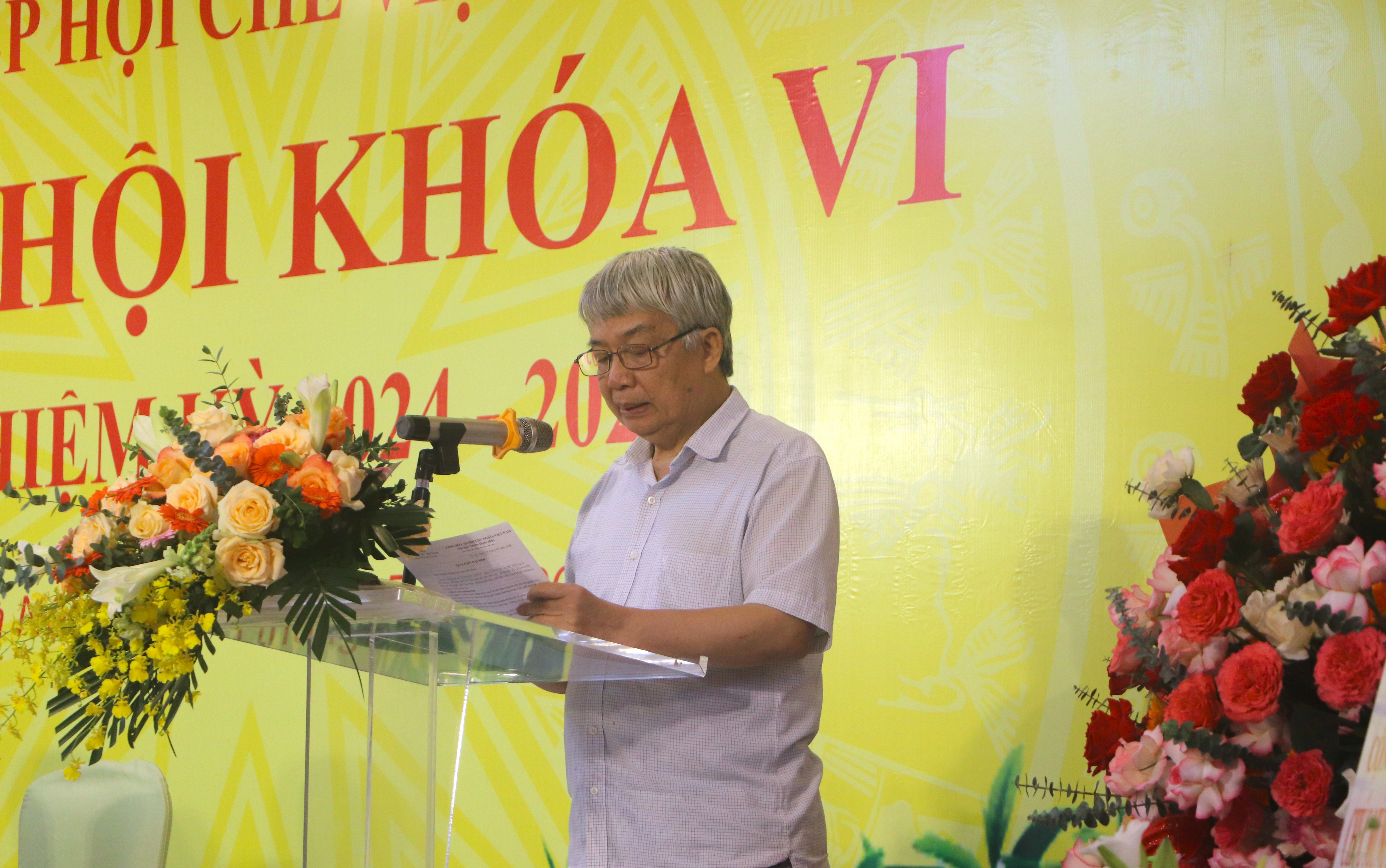 Tiến sĩ Nguyễn Hữu T&amp;agrave;i - Chủ tịch Hiệp hội Ch&amp;egrave; Việt Nam kh&amp;oacute;a V