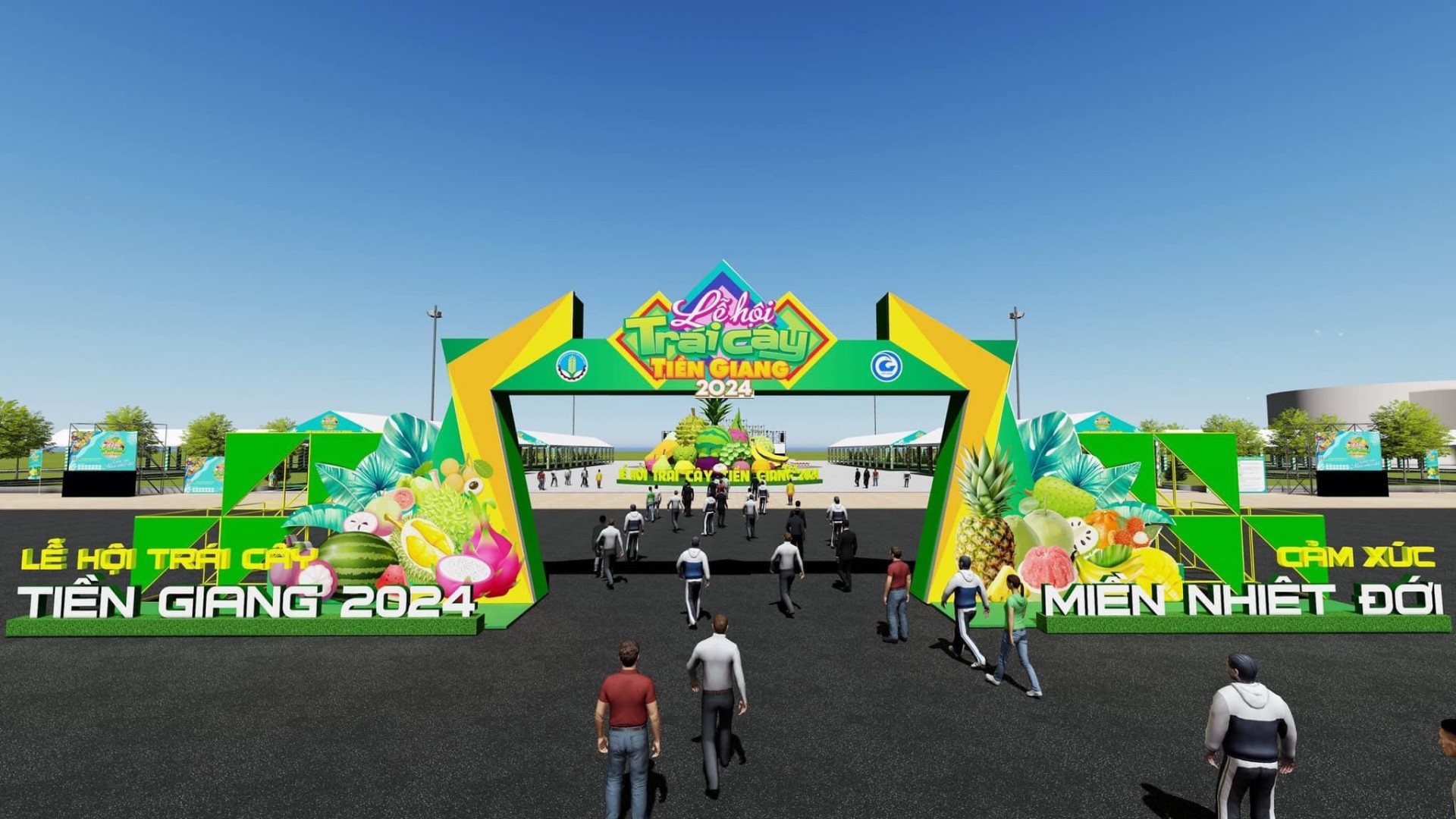 Lễ hội trái cây Tiền Giang với chủ đề cảm xúc trên miền nhiệt đới sẽ tổ chức vào 10/6 đến ngày 12/6/2024.