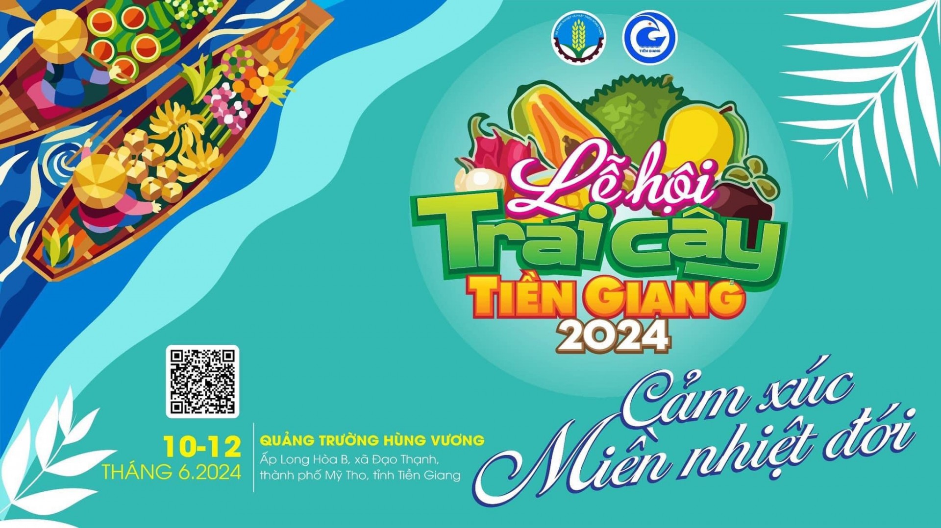Lễ hội trái cây Tiền Giang với chủ đề cảm xúc trên miền nhiệt đới sẽ tổ chức vào 10/6 đến ngày 12/6/2024.