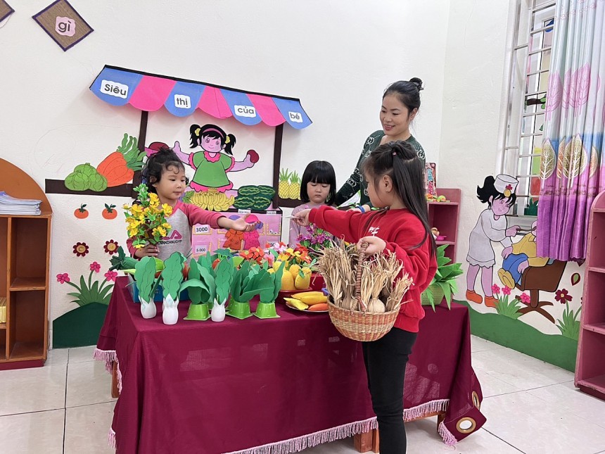 Xây dựng và tổ chức các góc chơi trong lớp học Xây dựng và tổ chức các góc chơi trong lớp học