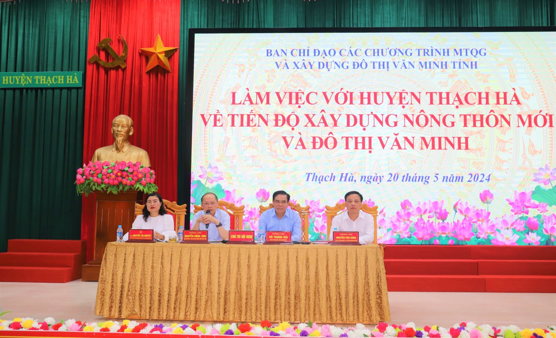 Huyện Thạch Hà (Hà Tĩnh): Đẩy nhanh tiến độ xây dựng nông thôn mới nâng cao Huyện Thạch Hà (Hà Tĩnh): Đẩy nhanh tiến độ xây dựng nông thôn mới nâng cao