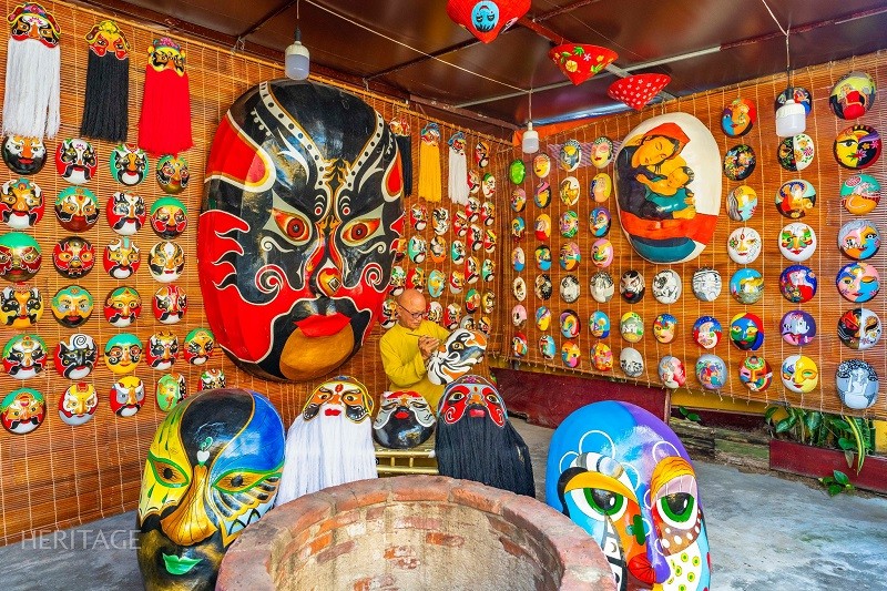 Hồn Việt ẩn trong những chiếc mặt nạ Hồn Việt ẩn trong những chiếc mặt nạ