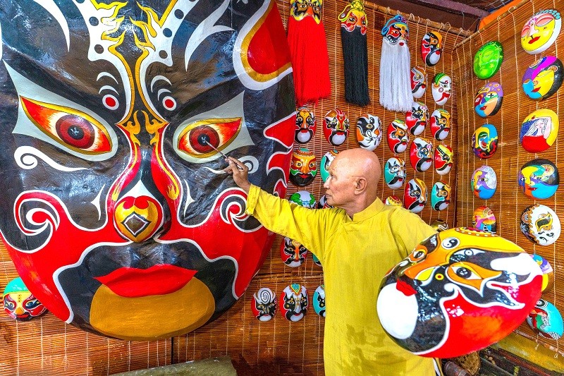 Hồn Việt ẩn trong những chiếc mặt nạ Hồn Việt ẩn trong những chiếc mặt nạ