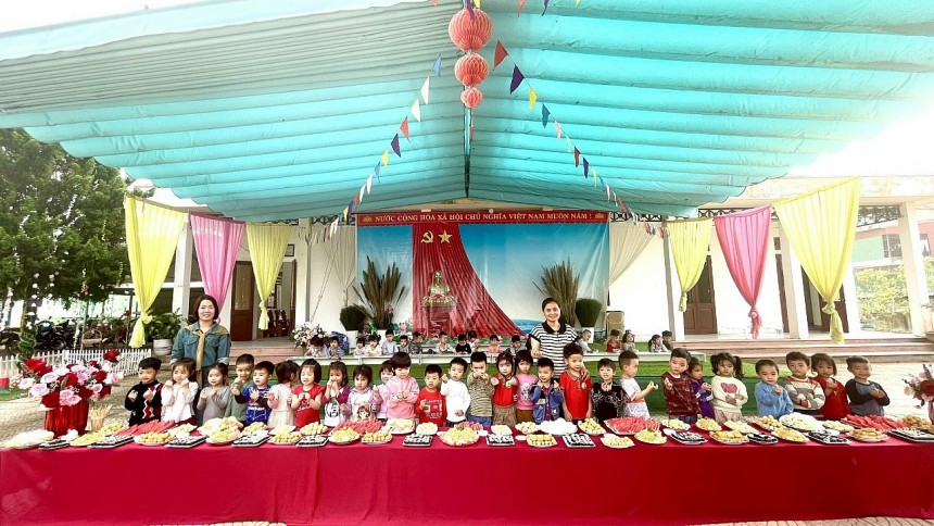 Trường mầm non Văn Lộc Nâng cao chất lượng giáo dục toàn diện cho trẻ