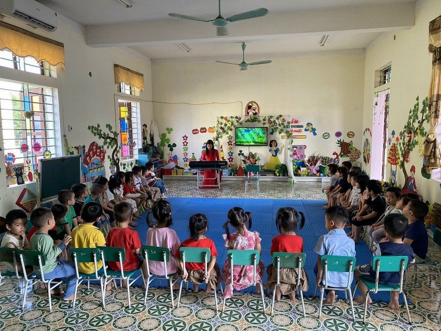 Trường mầm non Văn Lộc Nâng cao chất lượng giáo dục toàn diện cho trẻ