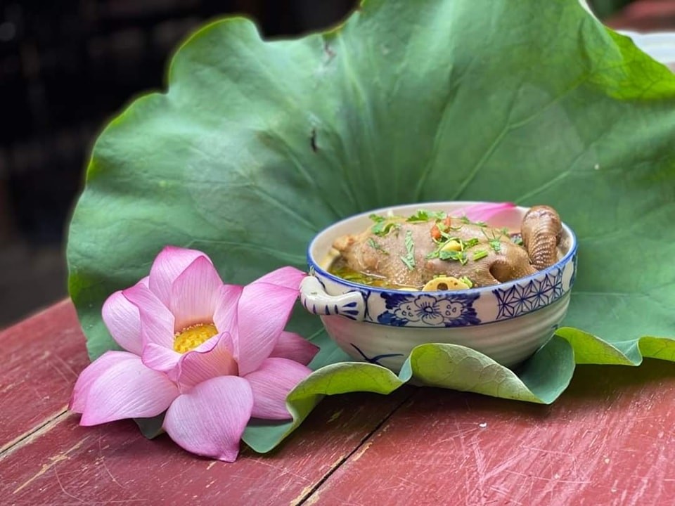 Mùa hoa sen đến làng cổ Đường Lâm thưởng thức cỗ sen ngày hạ Mùa hoa sen đến làng cổ Đường Lâm thưởng thức cỗ sen ngày hạ