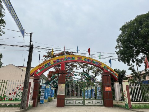 Trường mầm non Nga Trường Thi đua đạt thành tích, giữ vững danh hiệu trường chuẩn Quốc gia mức độ 2