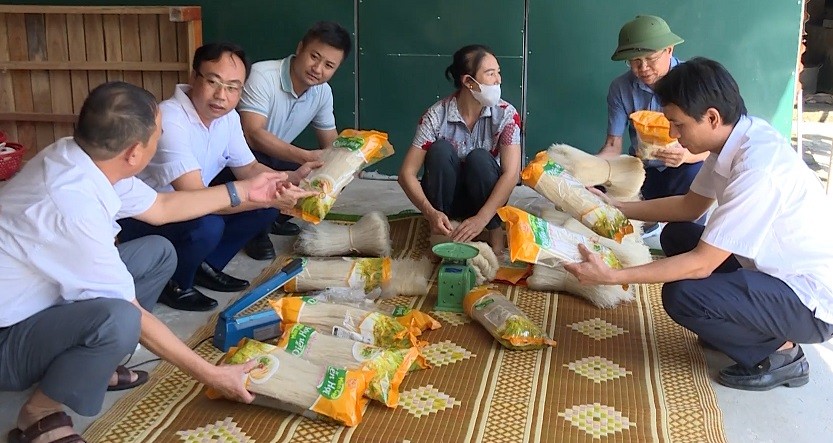 Huyện Triệu Sơn hỗ trợ phát triển sản phẩm OCOP