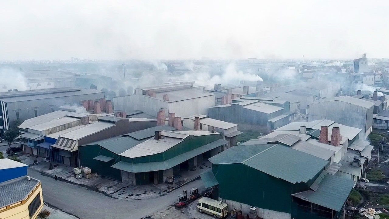 Ảnh hưởng của môi trường làng nghề tới sức khoẻ cộng đồng Ảnh hưởng của môi trường làng nghề tới sức khoẻ cộng đồng