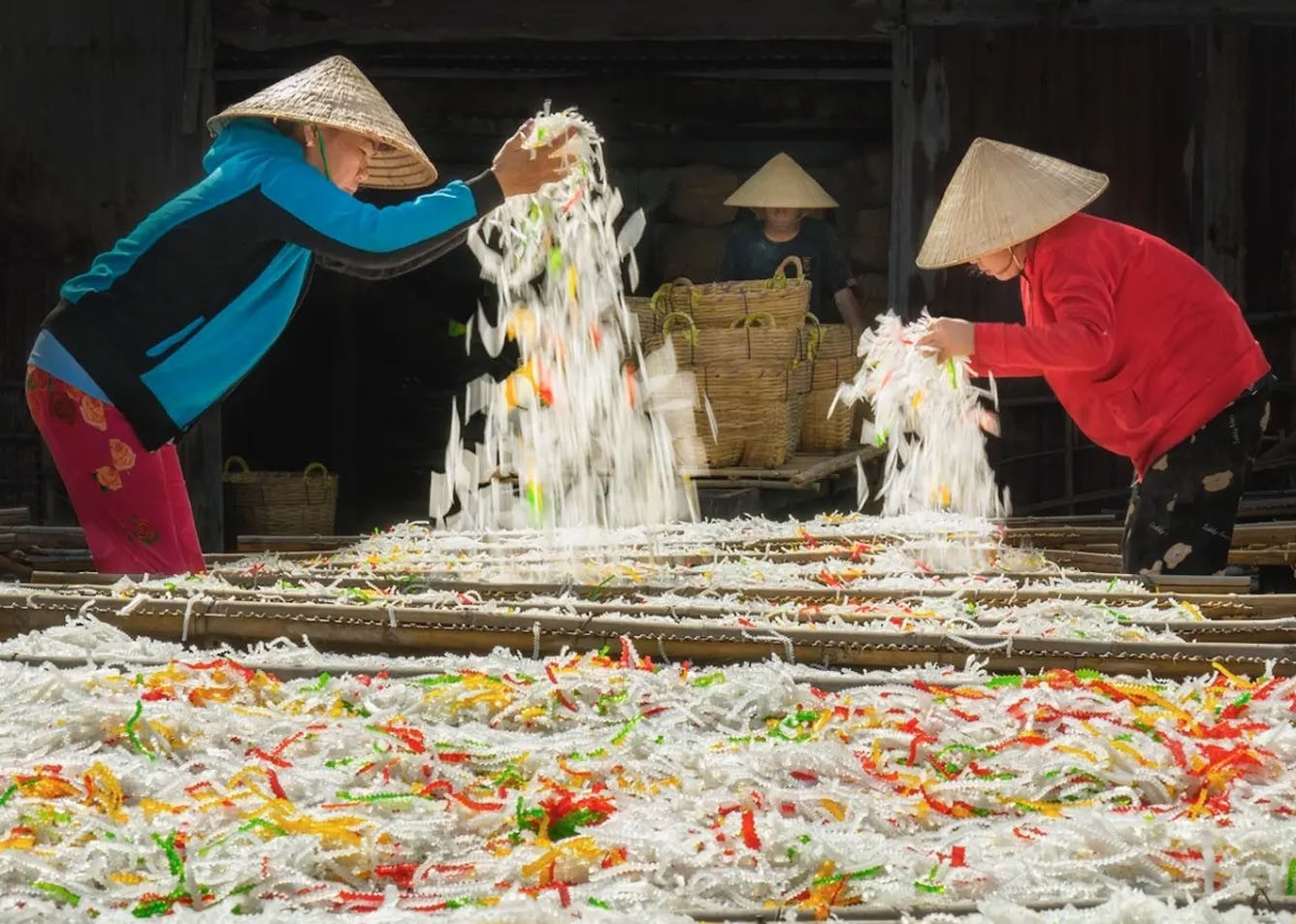 Làng nghề làm bột khoai ở xã Long Thành Nam Làng nghề làm bột khoai ở xã Long Thành Nam