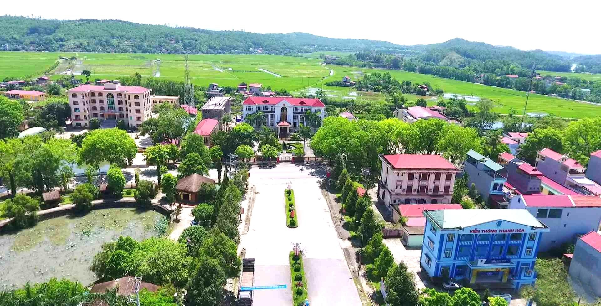 Khu hành chính của huyện Hà Trung Khu hành chính của huyện Hà Trung