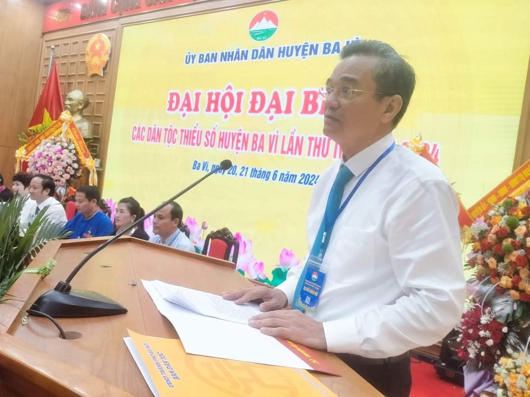 Ông Dương Cao Thanh - Bí thư huyện uỷ Ba Vì Ông Dương Cao Thanh - Bí thư huyện uỷ Ba Vì