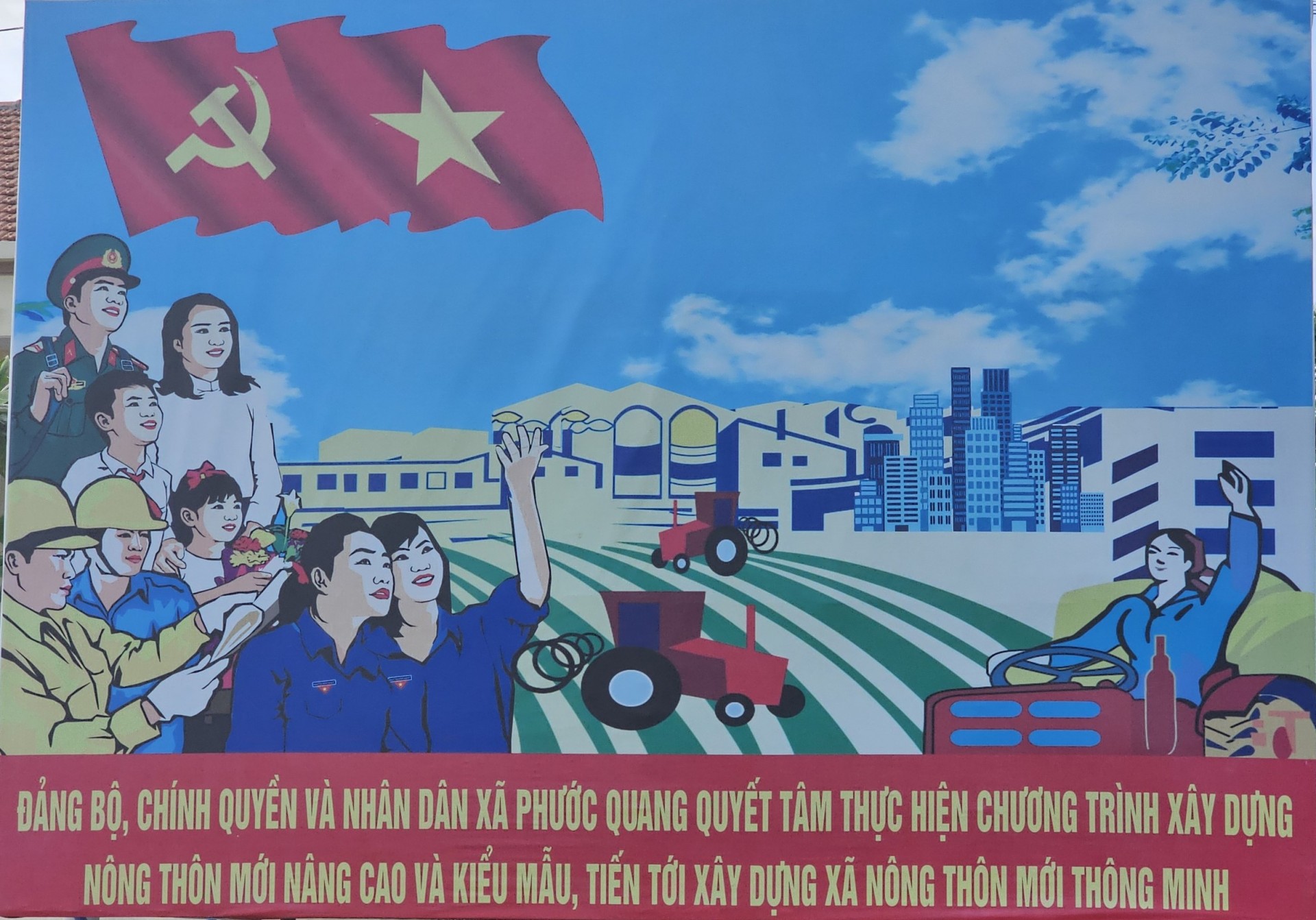 Phước Quang vinh dự là xã NTM kiểu mẫu đầu tiên của tỉnh Bình Định Phước Quang vinh dự là xã NTM kiểu mẫu đầu tiên của tỉnh Bình Định