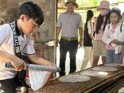 Phú Yên: Khảo sát hoạt động làng nghề bánh tráng Long Bình phục vụ phát triển du lịch cộng đồng