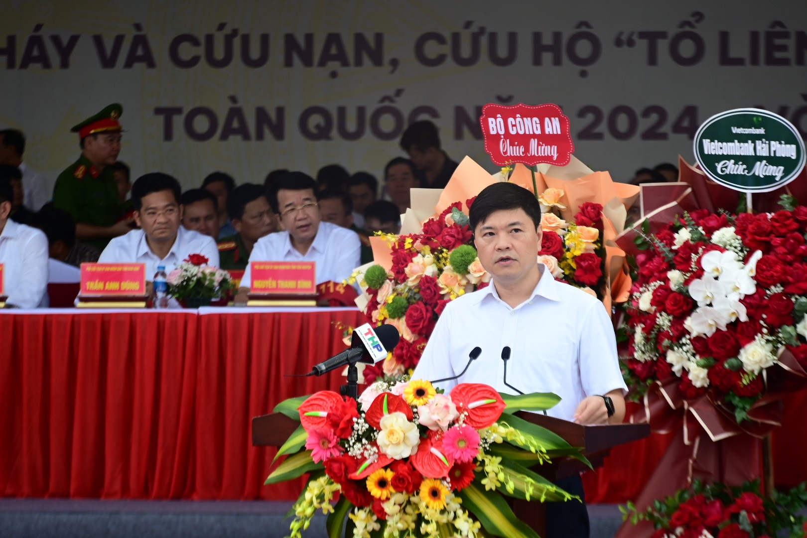 Chung kết Hội thi nghiệp vụ chữa cháy và cứu nạn, cứu hộ “Tổ liên gia an toàn phòng cháy, chữa cháy” toàn quốc năm 2024 thành công tốt đẹp Chung kết Hội thi nghiệp vụ chữa cháy và cứu nạn, cứu hộ “Tổ liên gia an toàn phòng cháy, chữa cháy” toàn quốc năm 2024 thành công tốt đẹp