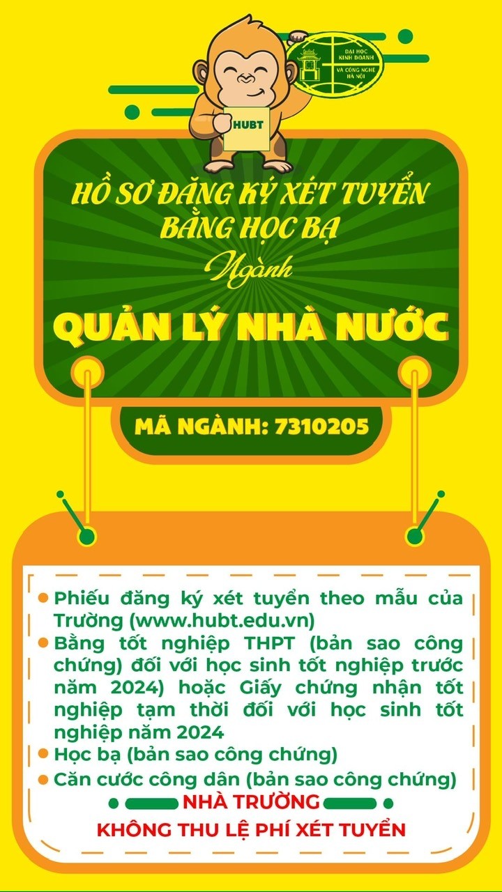 Trường Đại học Kinh doanh và Công nghệ Hà Nội tuyển sinh năm 2024 Trường Đại học Kinh doanh và Công nghệ Hà Nội tuyển sinh năm 2024