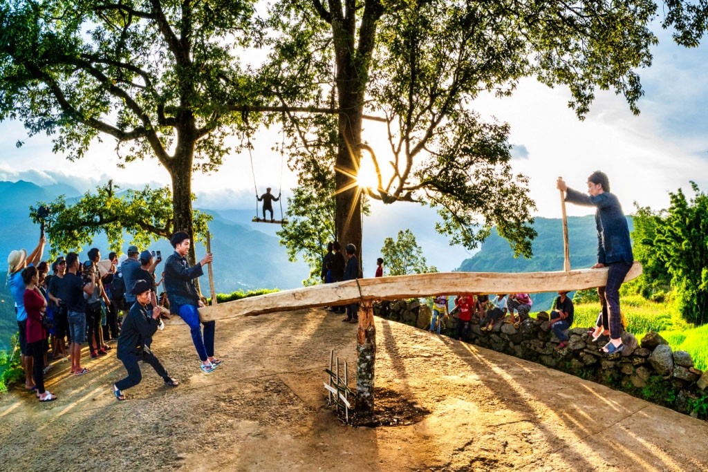 Các thầy cúng khai hội Các thầy cúng khai hội