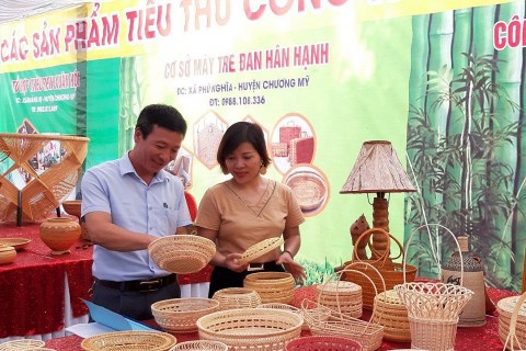 ha noi quang ba san pham lang nghe san pham ocop