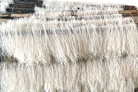 Độc đáo làng nghề làm miến khô tại phố Núi - Buôn Mê Thuột