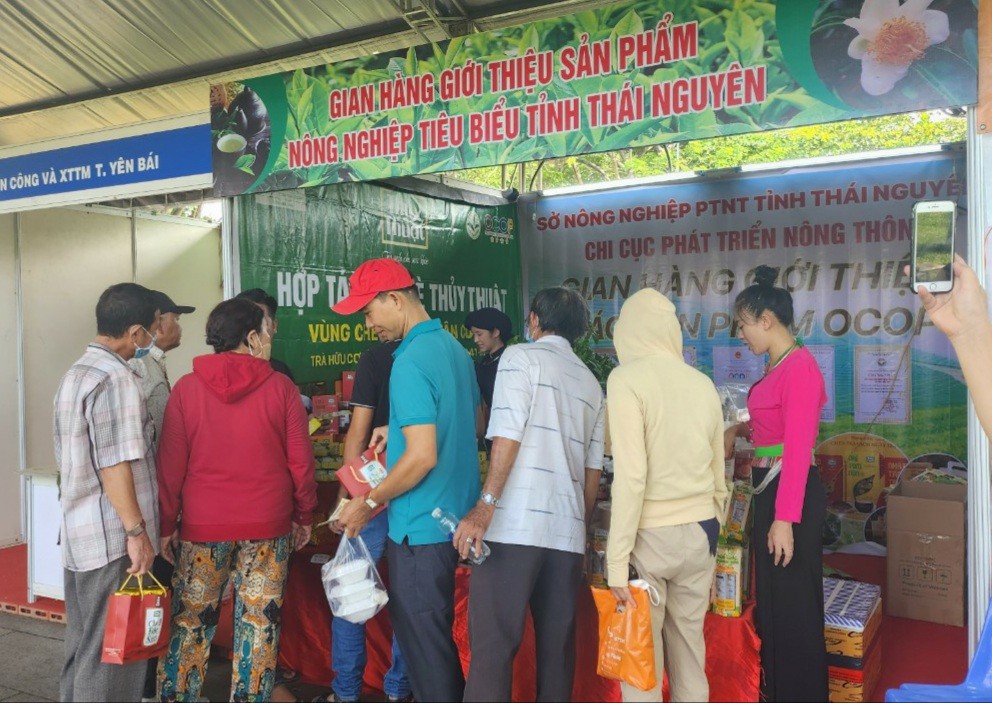 Thái Nguyên tham dự hội chợ ẩm thực Thái Nguyên tham dự hội chợ ẩm thực