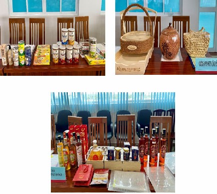 Một số sản phẩm tham gia Một số sản phẩm tham gia