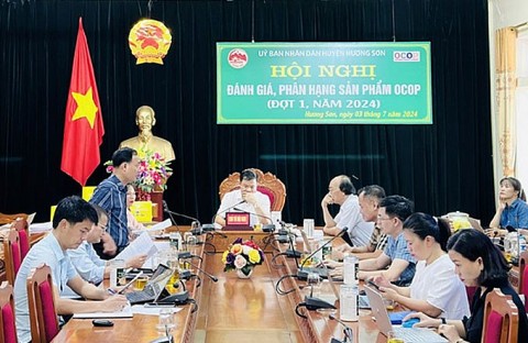 Hà Tĩnh: Hương Sơn có thêm 6 sản phẩm OCOP 3 sao