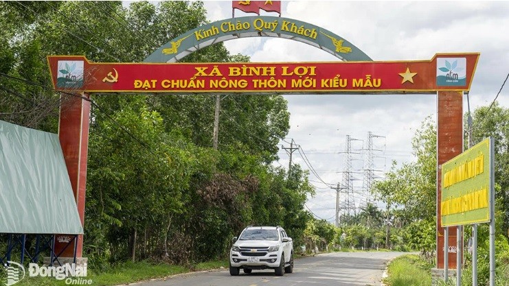 Khởi sắc xã nông thôn mới kiểu mẫu đầu tiên của Đồng Nai