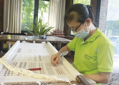 Làng thêu ren Văn Lâm - Nét văn hoá cố đô Làng thêu ren Văn Lâm - Nét văn hoá cố đô