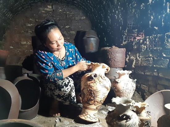 Các sản phẩm của gốm Mỹ Thiện ở Quảng Ngãi chủ yếu là đồ gia dụng Các sản phẩm của gốm Mỹ Thiện ở Quảng Ngãi chủ yếu là đồ gia dụng