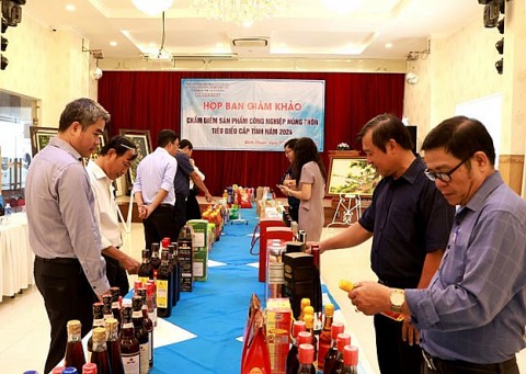 Khuyến công Bình thuận: Bình chọn sản phẩm công nghiệp nông thôn tiêu biểu