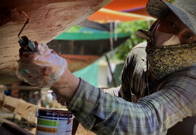 Đìu hiu làng nghề đóng tàu nổi tiếng một thời Đìu hiu làng nghề đóng tàu nổi tiếng một thời