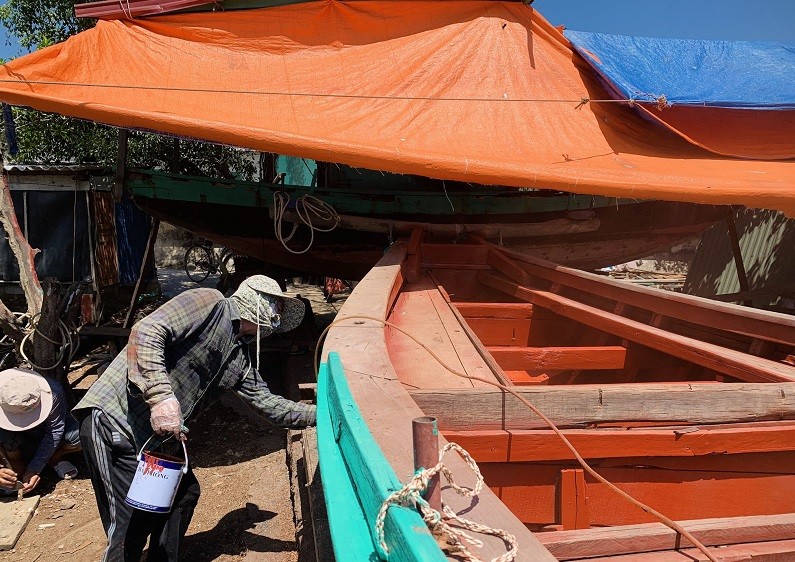 Đìu hiu làng nghề đóng tàu nổi tiếng một thời Đìu hiu làng nghề đóng tàu nổi tiếng một thời