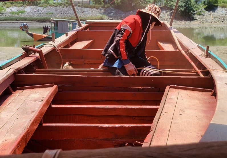 Đìu hiu làng nghề đóng tàu nổi tiếng một thời Đìu hiu làng nghề đóng tàu nổi tiếng một thời