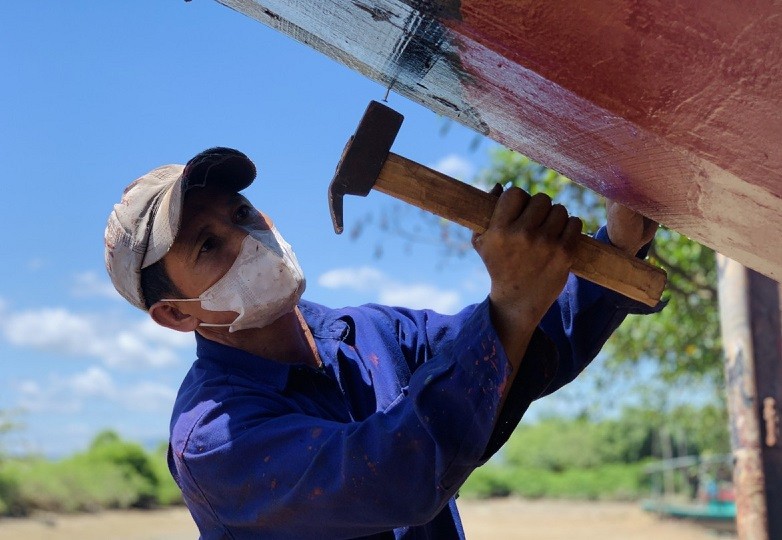 Đìu hiu làng nghề đóng tàu nổi tiếng một thời Đìu hiu làng nghề đóng tàu nổi tiếng một thời