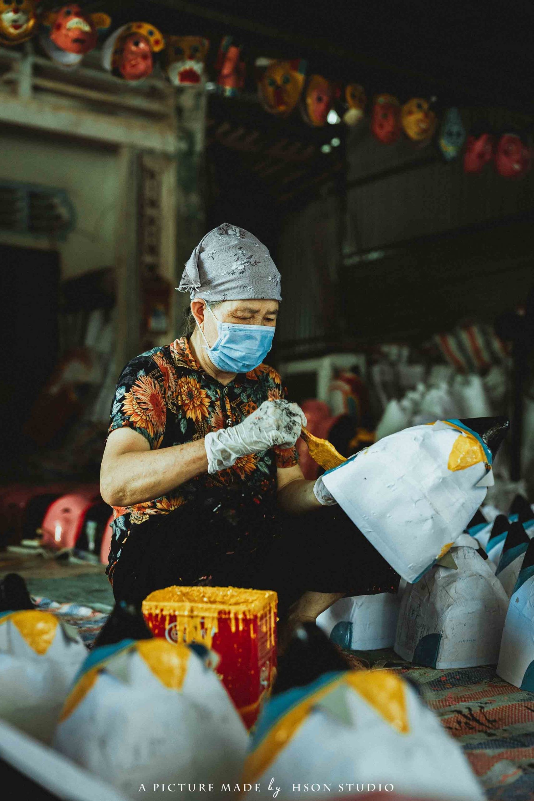 Thăm làng nghề làm ‘mặt nạ giấy bồi’ chơi Trung thu ở Hưng Yên Thăm làng nghề làm ‘mặt nạ giấy bồi’ chơi Trung thu ở Hưng Yên