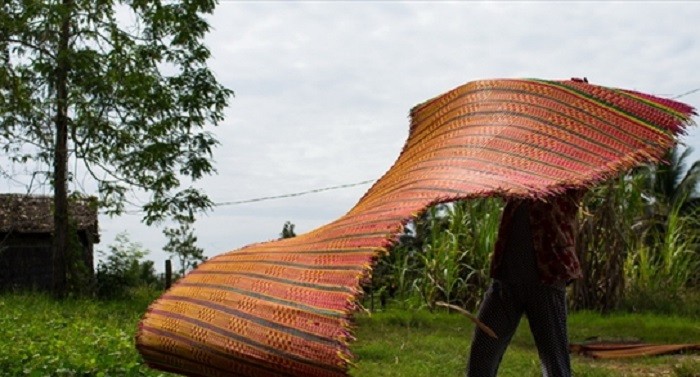 Trà Vinh: Nghề dệt chiếu Cà Hom được công nhận là di sản văn hóa phi vật thể quốc gia Trà Vinh: Nghề dệt chiếu Cà Hom được công nhận là di sản văn hóa phi vật thể quốc gia