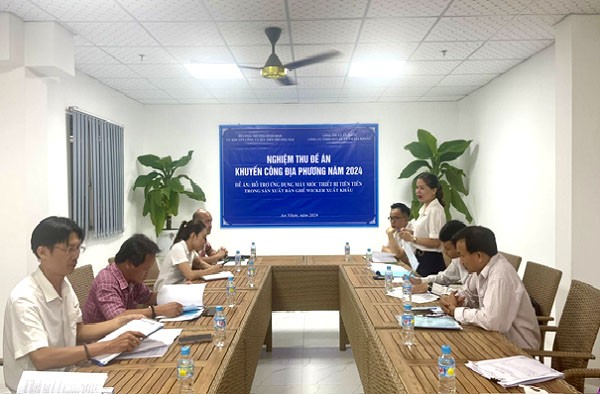 Quang cảnh buổi nghiệm thu