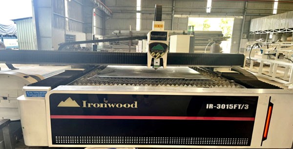 Máy cắt CNC laser Fiber + cắt ống được hỗ trợ từ nguồn kinh phí KCĐP năm 2024.