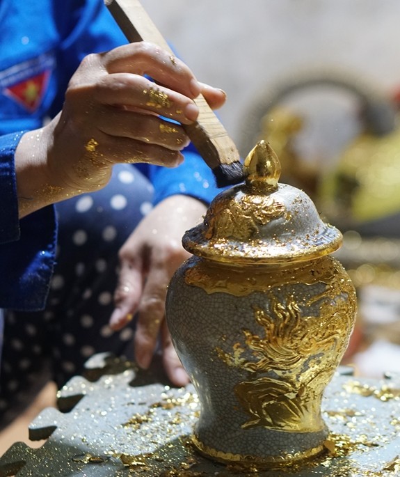 Nghề dát vàng ở Kiêu Kỵ là thứ nghề “độc nhất vô nhị”