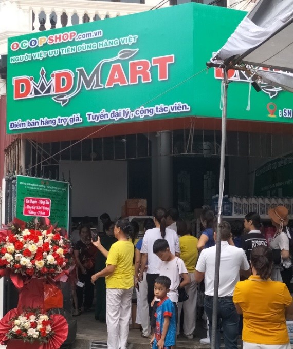 DMD Việt Nam có thêm địa chỉ phân phối mới DMD MART Hà Nguyễn