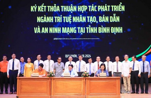 binh dinh la mot diem sang trong ban do cong nghe cua viet nam