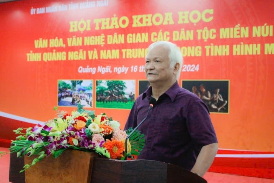 Quảng Ngãi Hội thảo khoa học văn hóa, văn nghệ dân gian các dân tộc miền núi