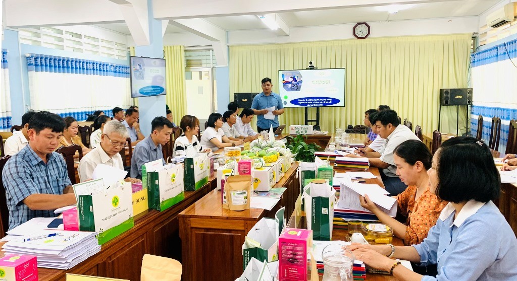 An Giang: Chợ Mới có thêm 7 sản phẩm đạt chứng nhận OCOP 3 sao