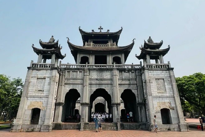 Nhà thờ đá Phát Diệm (Ninh Bình). (Ảnh: Vietnam+) Nhà thờ đá Phát Diệm (Ninh Bình). (Ảnh: Vietnam+)