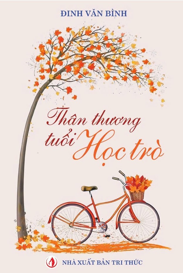 Trang bìa tập thơ “Thân thương” tuổi học trò”. Trang bìa tập thơ “Thân thương” tuổi học trò”.